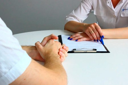 Консультация у врача